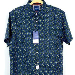 Denim & Flower Ricky Singh Large Blue Mens Shirt